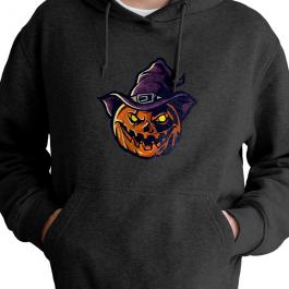 Pumpkin Face With Hat Vector Art T-Shirt Mockup | Cre8iveSkill