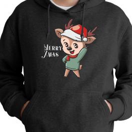 Merry Xmas Vector Design Hoodies Mockup