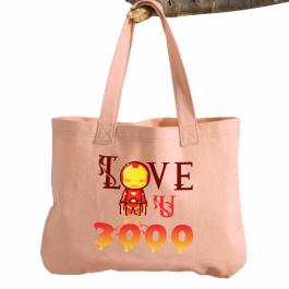I Love u 3000 Tote Bag Mockup Design