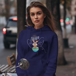 Happy Easter Vector Art Hoodies Mockup