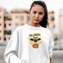 Halloween Bat Vector Design Hoodie Mockup