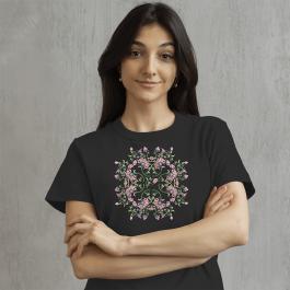 Mughal Motif Fantasy T-shirt Mockup