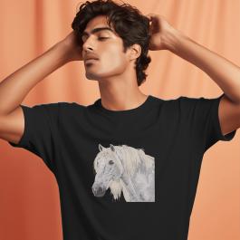 Gypsy vanner horse T-shirt Mockup