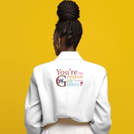 I Am Incomplete Without You Vector Art Design Jacket Back Mockup