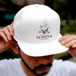 Happy Valentine's Day Sweetheart Vector Design Cap Mockup