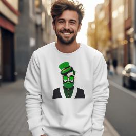 St Patrick Vector Graphic Design Sweatshirt Mockup