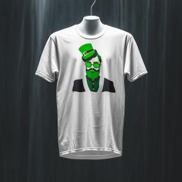 St Patrick Vector Graphic Design T-shirt Mockup