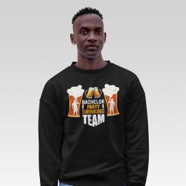 High-Quality Bachelor Party Drinking Team Vector Graphic Design | Cre8iveSkill