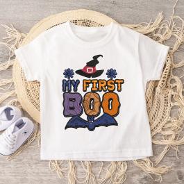 My First Boo Halloween Embroidery Design - Cre8iveskill