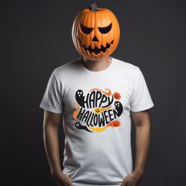 Happy Halloween Boo Vector Design-Cre8iveskill