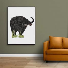 Buffalo Embroidery Design-Cre8iveskill