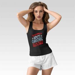 I M Dreaming Of A White Christmas Vector Design T-Shirt Mockup - Cre8iveSkill