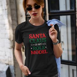 Santa Claus Is My Role Model Vector Design | Cre8iveSkill