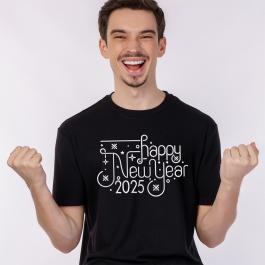 HNY Calligraphy Embroidery design tote bag mockup