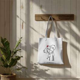 Valentine Embroidery Design  Couple Lineart-Cre8iveskill