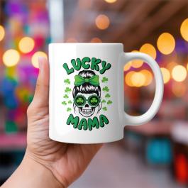 St. Patricks Lucky Mama Vector Design-Cre8iveskill