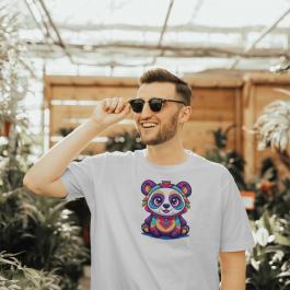 Colorful Chibi Panda Vector Design-Cre8iveskill