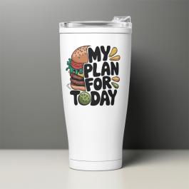My Plan for Today Burger Lover Vector Art- Cre8iveskill