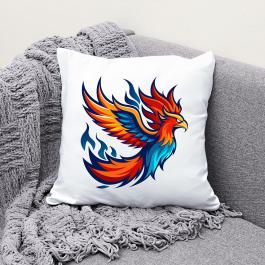 Flaming Eagle Bird Vector Design-Cre8iveskill