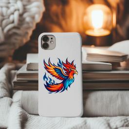 Flaming Eagle Bird Vector Design-Cre8iveskill