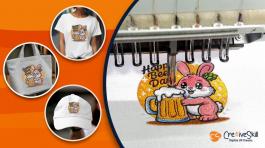Happy Beer Day Bunny Embroidery Design - Cre8iveskill