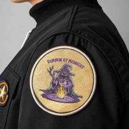 Summon at Midnight Halloween Embroidery Design | Cre8iveSkill