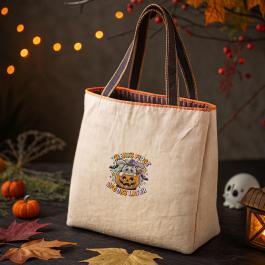 Treat First Halloween Embroidery Design  Cre8iveSkill