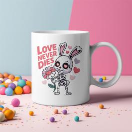 Love Never Dies Valentine Vector Design - Cre8iveskill