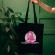 Breast cancer awareness Tote bag mock up