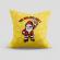 Pirate santa vector mock up for cushion cover