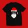 Santa Claus Face vector art T-shirt mock up