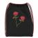 Cre8iveSkill Embroidery Design Red Roses Sac Mockup