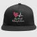 Embroidery Design My Heart Belong To Him Cap Mock Up