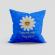 Embroidery Design: Daisy Flower For Cushion mock Up