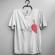 Valentine Boy Heart Vector Art T-shirt Design Mockup