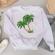 Coconut Tree Embroidery Design T-Shirt Mock Up