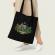 Wattle Day Embroidery Design Tote Bag Mock Up