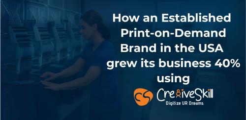 Print on Demand Brand Improves Embroidery Production with Cre8iveSkill