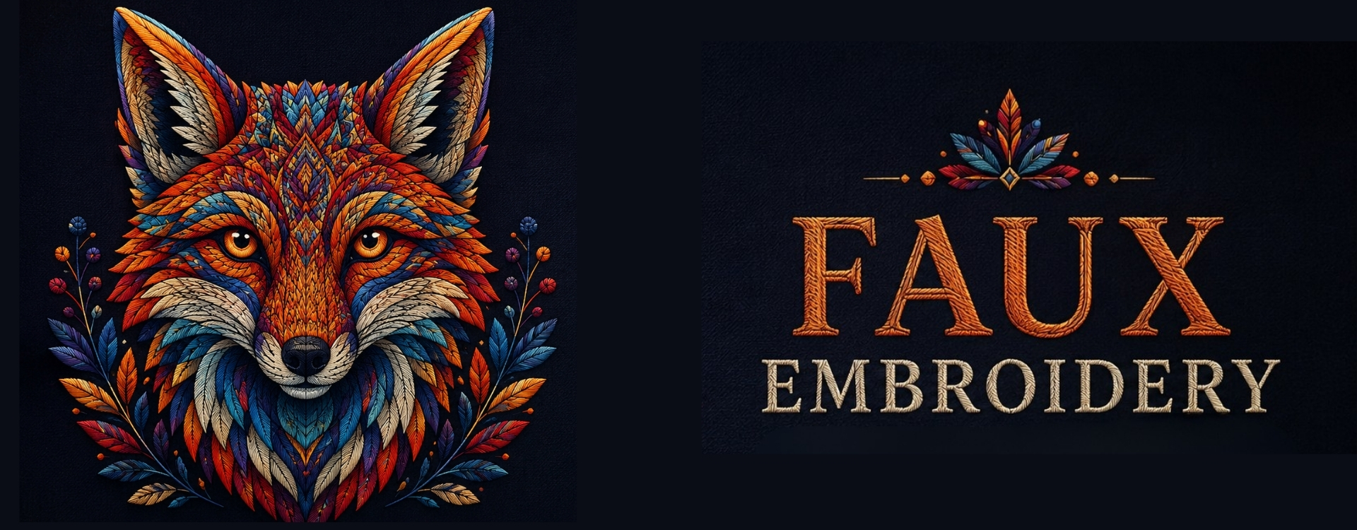 Faux Embroidery Service - Cre8iveskill