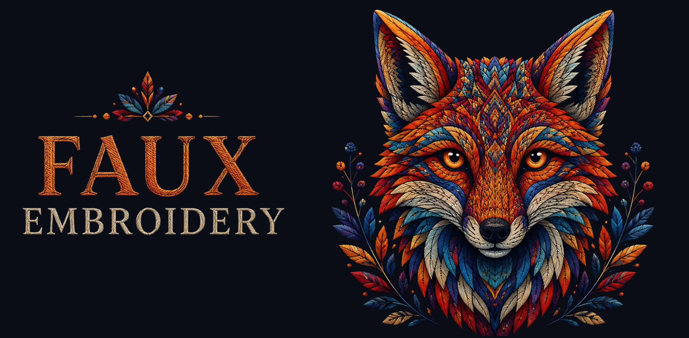 Faux Embroidery Service - Cre8iveskill