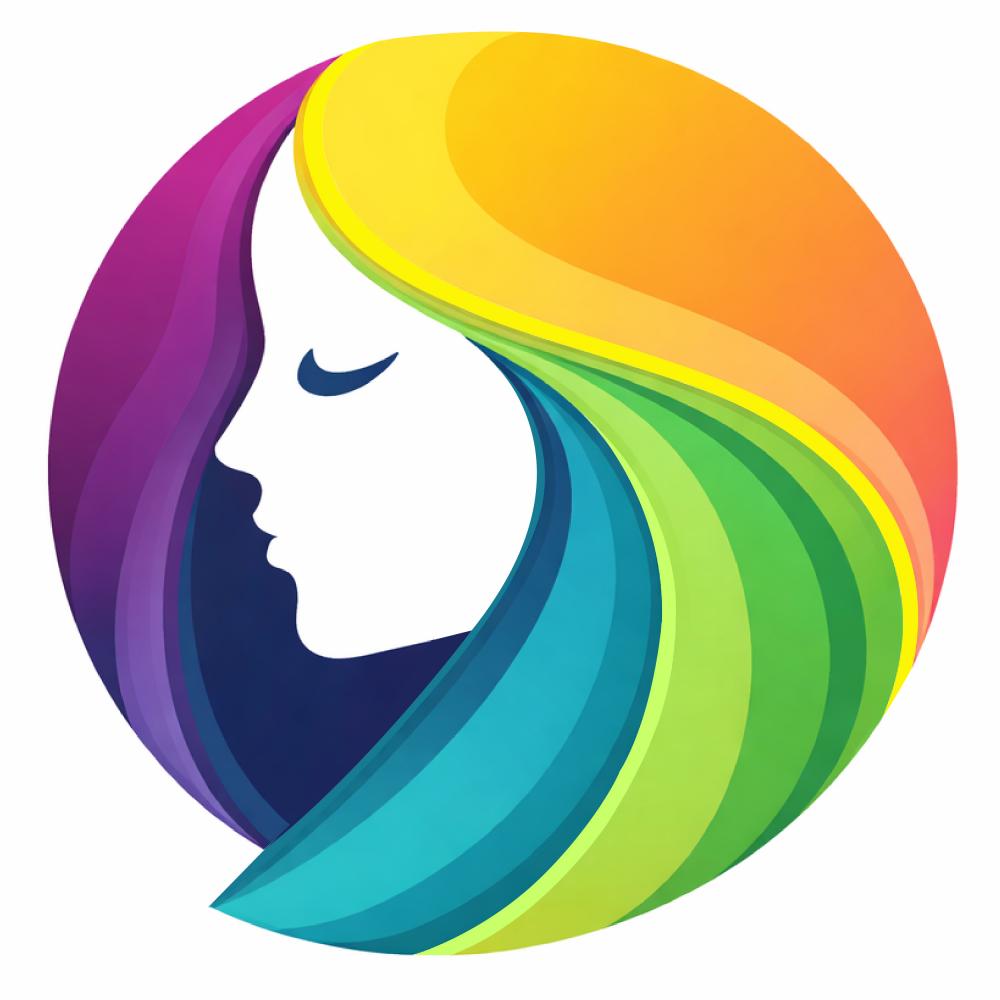 Woman Coloreel embroidery design Cre8iveskill