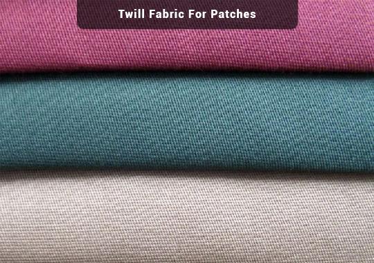 Twill Fabric for Patches