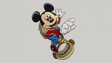 Mickey Mouse Digital Embroidery Design Stitching | Cre8iveSkill