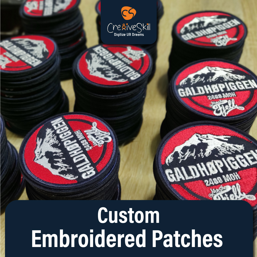 Wholesale Custom Embroidered Patches — Iron on Patches Bulk Cheap