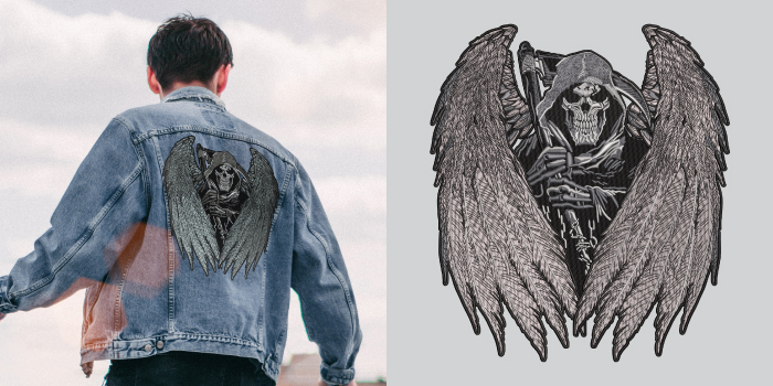 Jacket back digitizing devil