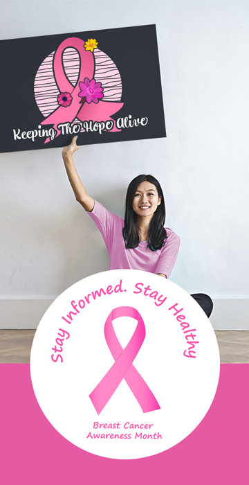 Paint the World Pink Breast Cancer Awareness Month