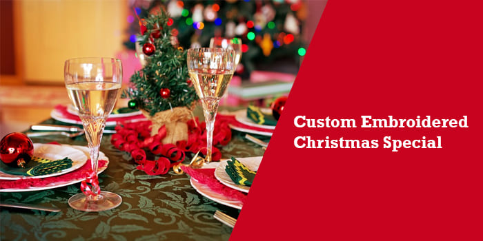 Embroidery Digitization For Setting Up Your Christmas Table