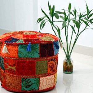 A designer pouffe 