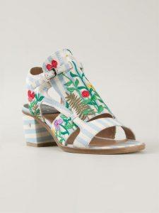 EMBROIDERED SANDALS