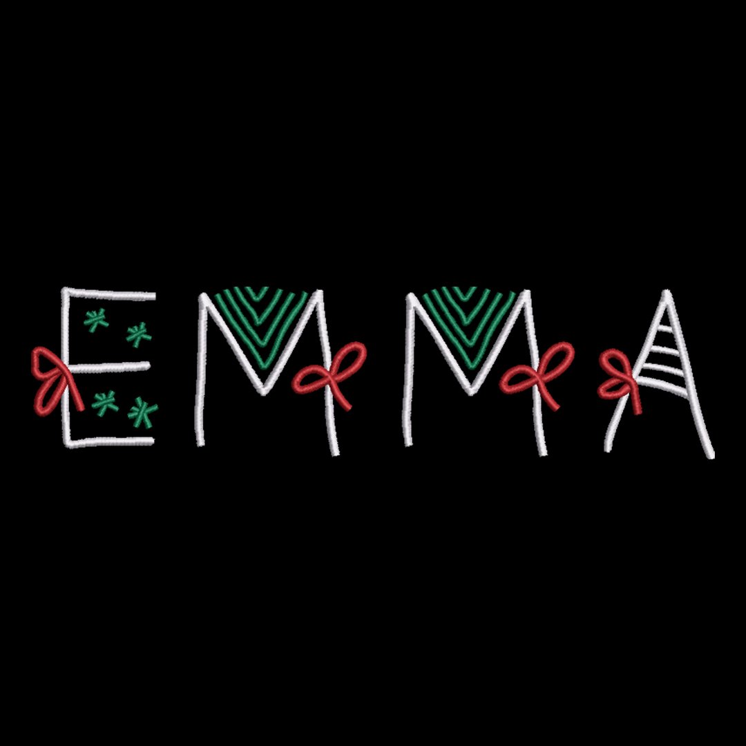 emma digitized embroidery design